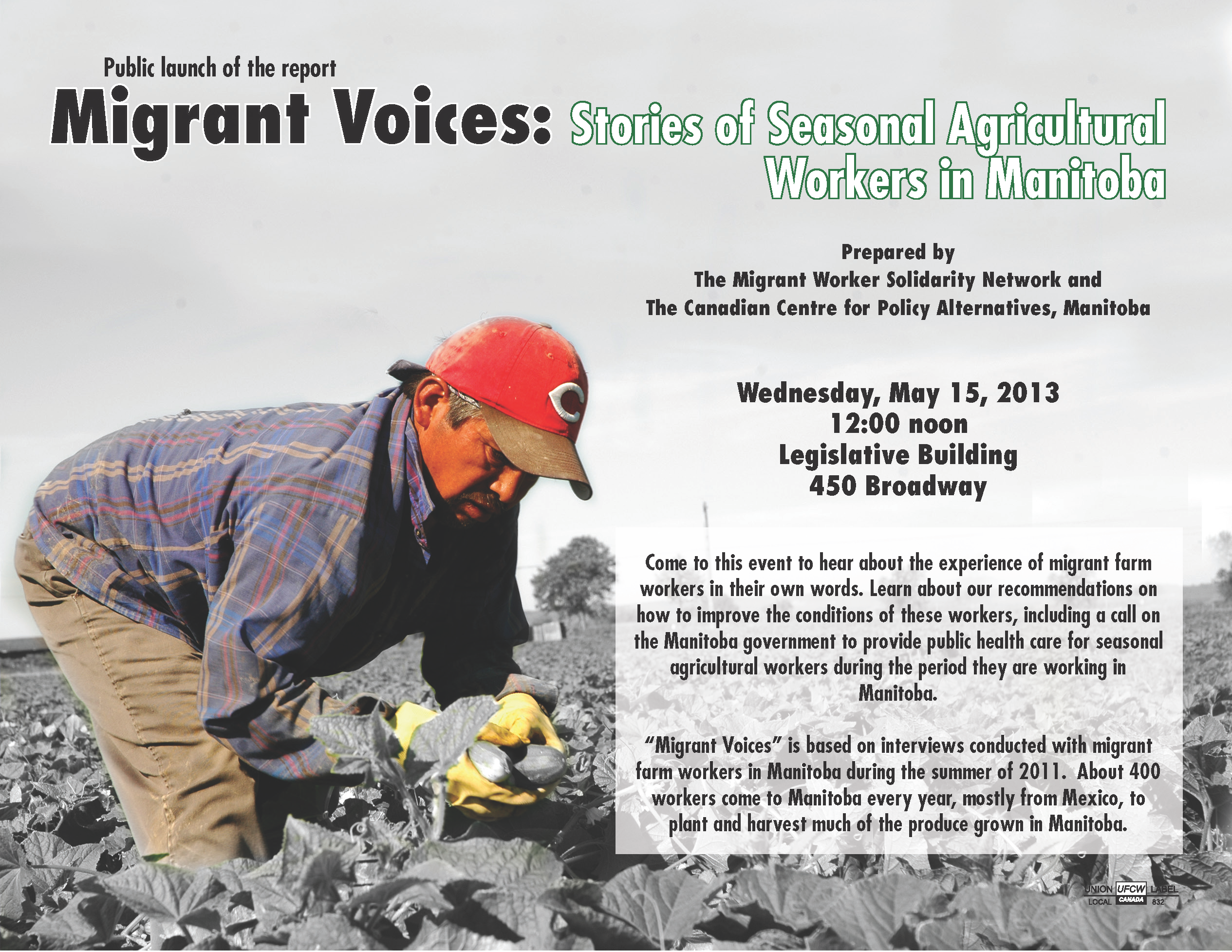 Public launch of Migrant Voices